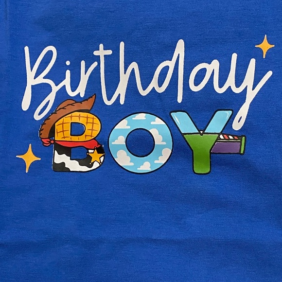 Boys Birthday t shirt size 18-24 months NWOT - Picture 2 of 3